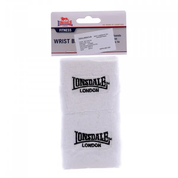 Lonsdale LONSDALE WRIST BAND WHITE - 