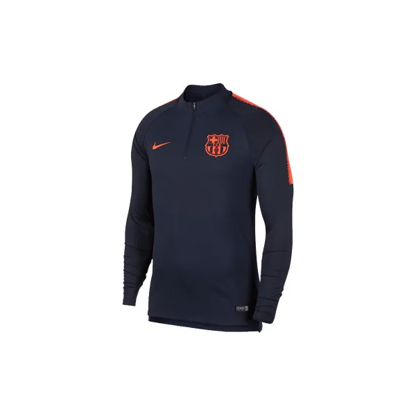 Nike Majica dugih rukava s polu patentom FCB M NK DRY SQD DRIL TOP 