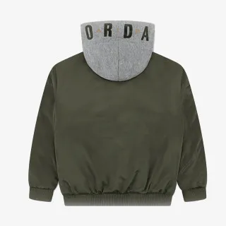 JORDAN JDN BIG LOGO HOODED BOMBER