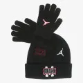 JORDAN JAN JORDAN PATCH BEANIE SET 