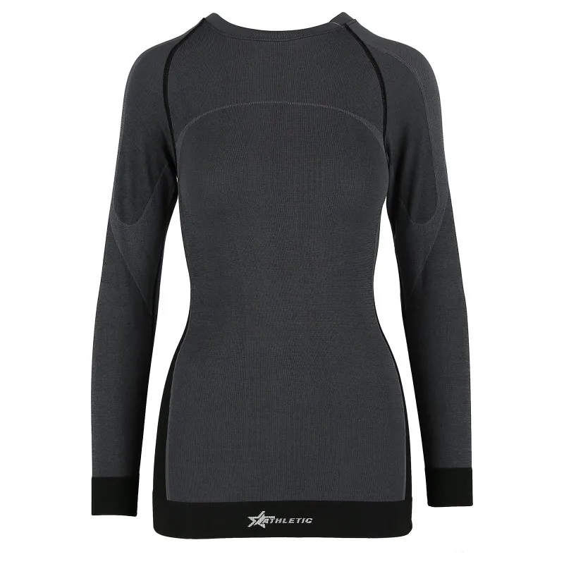Athletic WOMAN SKI UNDERWEAR LONG SLEEVE T-SHIRT 