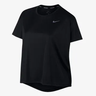 Nike W NK DRY MILER TOP SS PLUS 