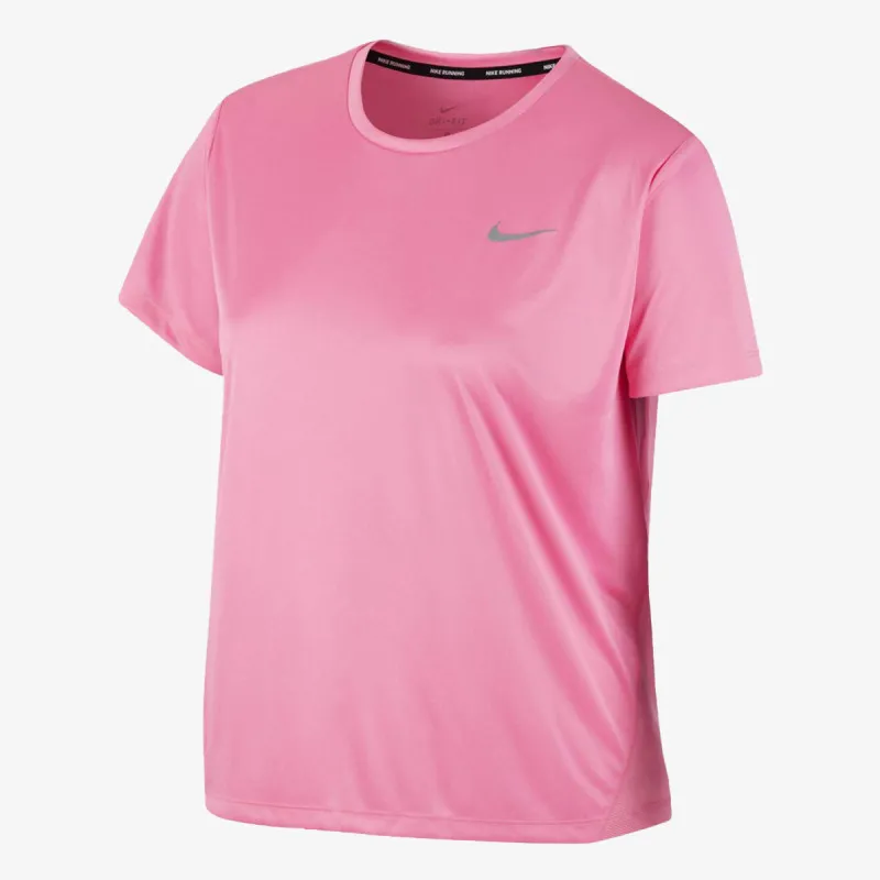 Nike W NK DRY MILER TOP SS PLUS 