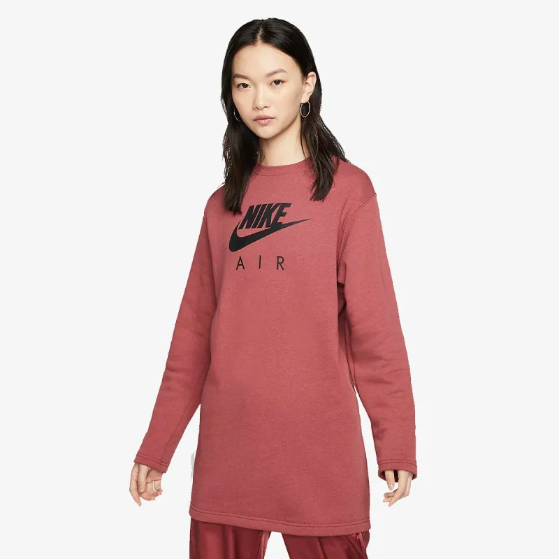 Nike W NSW AIR CREW DRESS BB FLC
