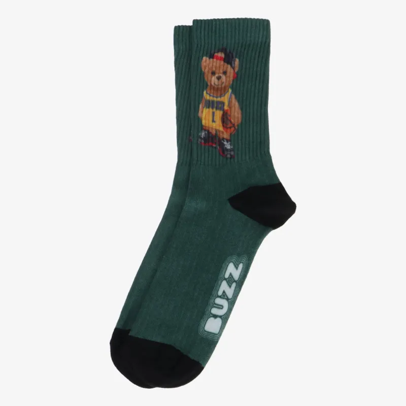 BASKET TEDDY SOCKS 