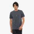 Salomon SALOMON t-shirt COTTON TEE M Ebony/Bk/Olive Nigh 