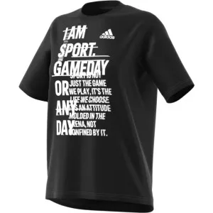 adidas T-shirt I AM SPORT W BLACK 