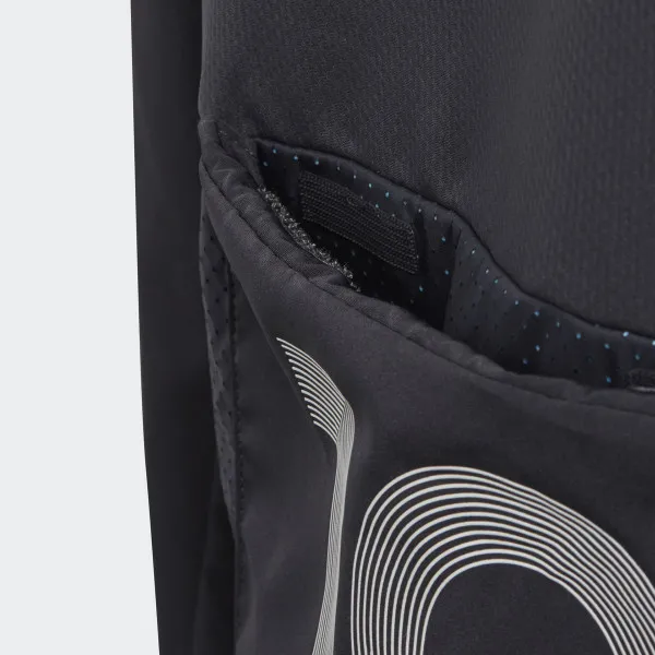 adidas YB M HZ HOODIE CARBON/BRCYAN 