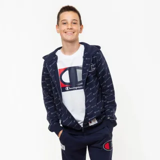 Champion BOYS ALL OVER FULL ZIP HOODY 