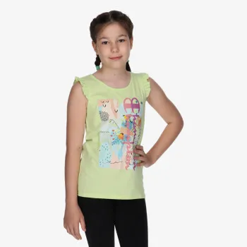 Champion T-SHIRT GIRLS ART SLEEVELESS T-SHIRT 