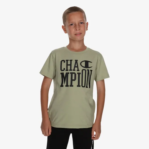 Champion T-SHIRT BOYS COLLEGE LOGO T-SHIRT 