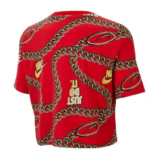 Nike W NSW TEE GLAM DUNK CROP 