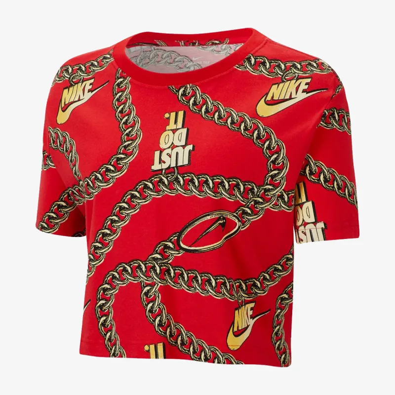 Nike W NSW TEE GLAM DUNK CROP 