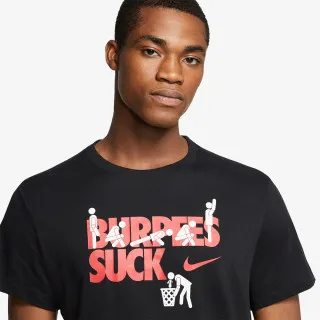 Nike M NK DRY TEE DFCT BURPEES SUCK 