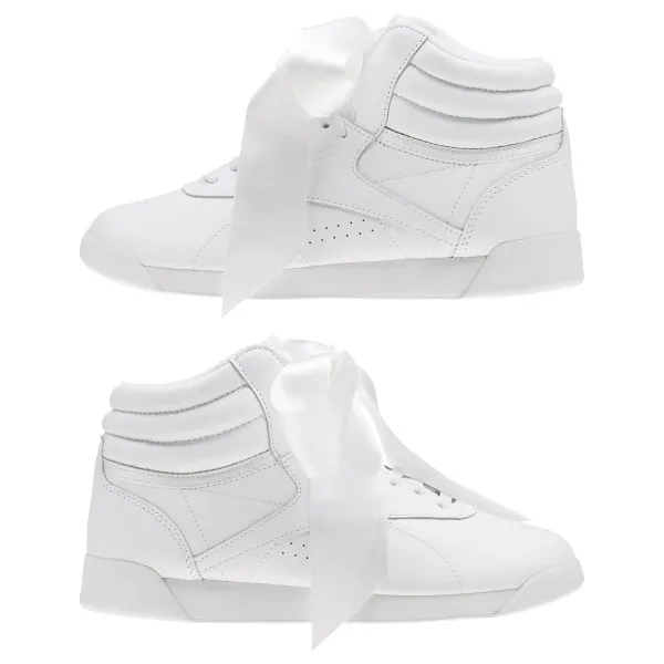 Reebok F/S HI SATIN BOW WHITE/SKULL GREY 