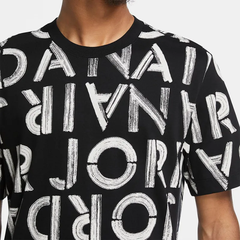Nike M JORDAN LBRAND SS AOP CREW 