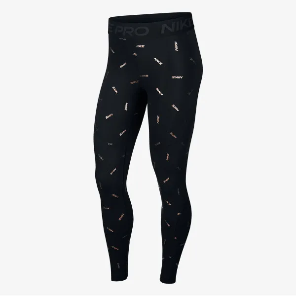 Nike Tajice W NP TIGHT NIKE TOSS PRINT 