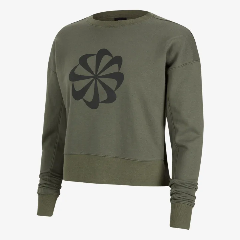 Nike W NK ICNCLSH DRY FLC PT TP GD 