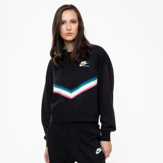 Nike W NSW HRTG CREW FLC 