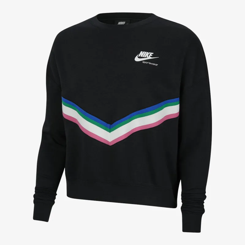 Nike W NSW HRTG CREW FLC 