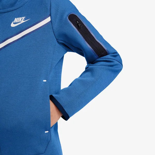NIKE MAJICA S KAPULJAČOM NA PATENT B NSW TCH FLC FZ 