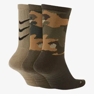 Nike U NK EVERYDAY MAX CUSH CREW 3PR- CAMO 