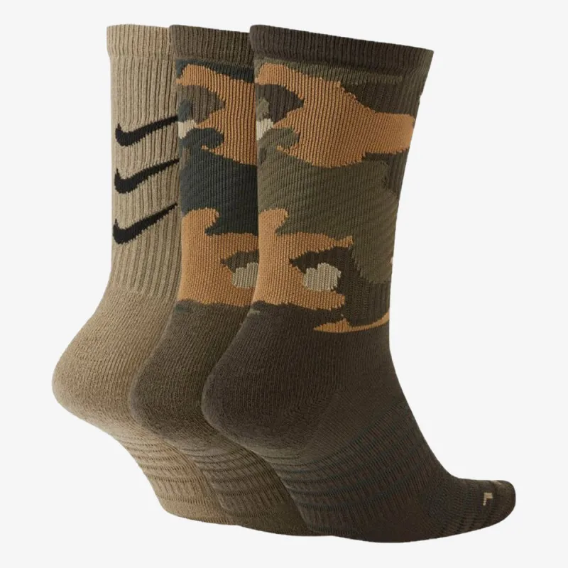Nike U NK EVERYDAY MAX CUSH CREW 3PR- CAMO 