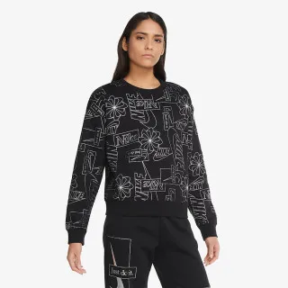 Nike W NSW ICN CLSH FLC AOP TOP 