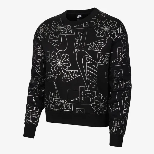Nike W NSW ICN CLSH FLC AOP TOP 