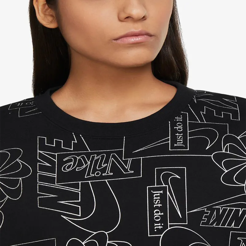 Nike W NSW ICN CLSH FLC AOP TOP 