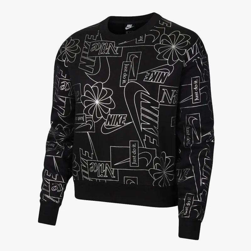 Nike W NSW ICN CLSH FLC AOP TOP 