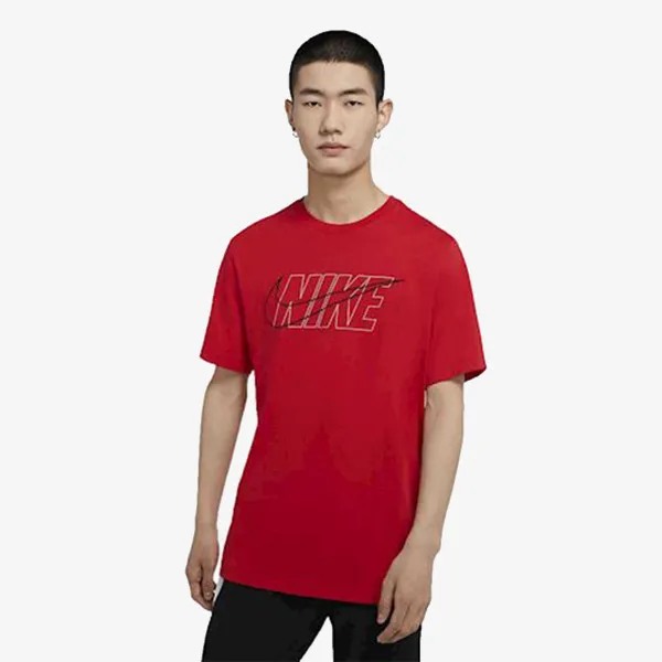 Nike T-shirt M NSW TEE BLK + SWSH ESSNTLS 