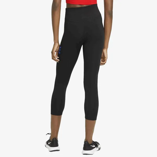 Nike Tajice One Mid-Rise Crop Graphic 