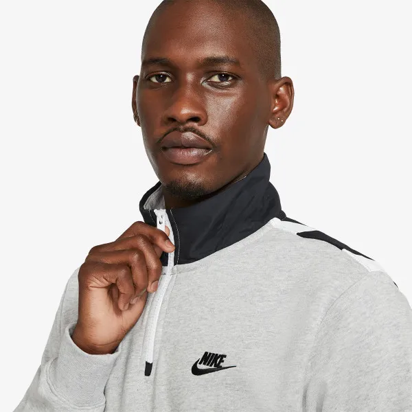 Nike Majica dugih rukava s polu patentom SPORTSWEAR FRENCH TERRY HALF ZIP 