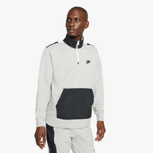 Nike Majica dugih rukava s polu patentom SPORTSWEAR FRENCH TERRY HALF ZIP 