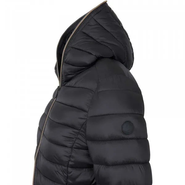 SAVE THE DUCK W HOODED JACKET GREY BLAC 