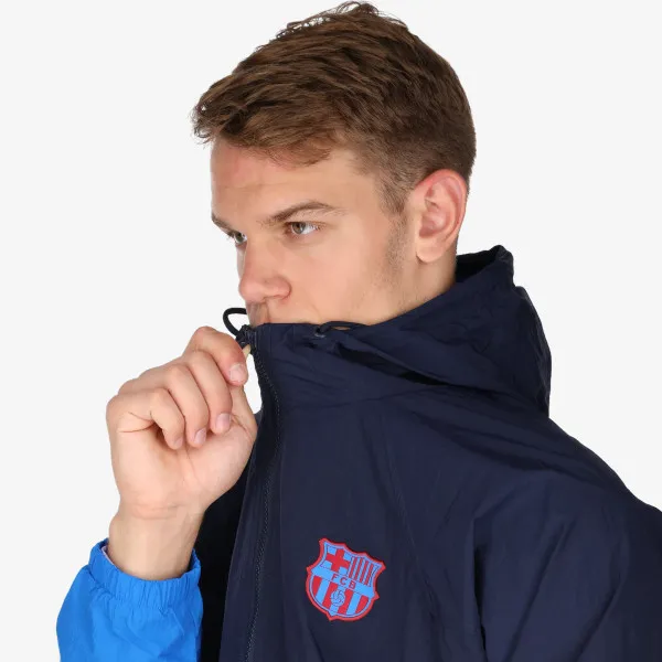 Nike Majica s kapuljačom na patent FC Barcelona Windrunner 