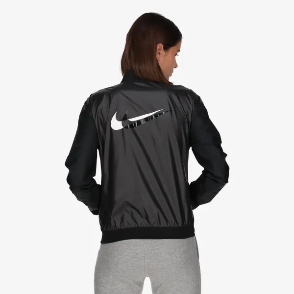 Nike Majica dugih rukava s patentom W NK SWSH RUN JKT 