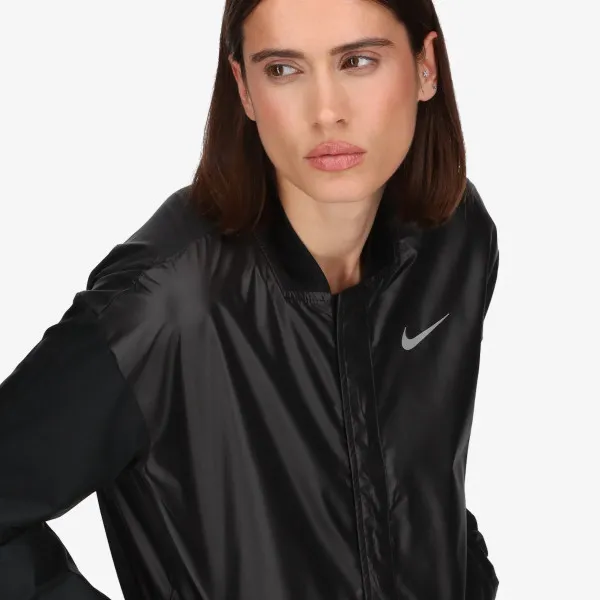 Nike Majica dugih rukava s patentom W NK SWSH RUN JKT 