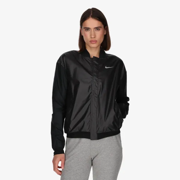 Nike Majica dugih rukava s patentom W NK SWSH RUN JKT 