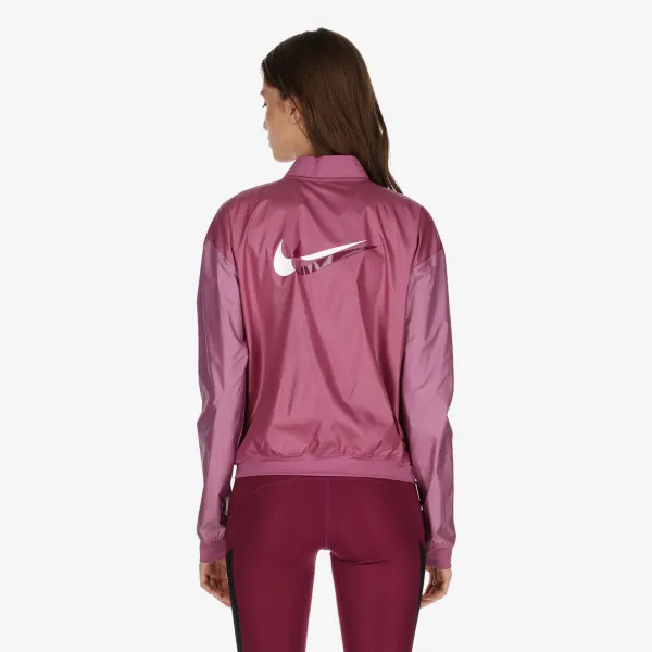 Nike Majica dugih rukava s patentom W NK SWSH RUN JKT 