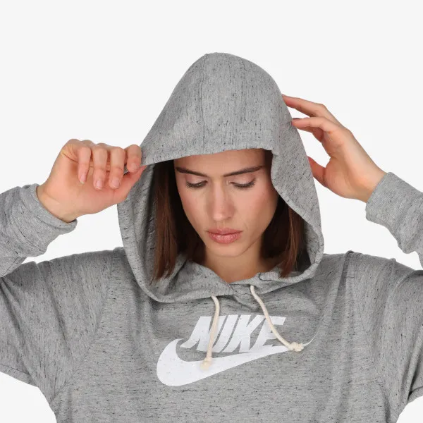 Nike Majica s kapuljačom W NSW GYM VNTG GFX EASY PO HD 