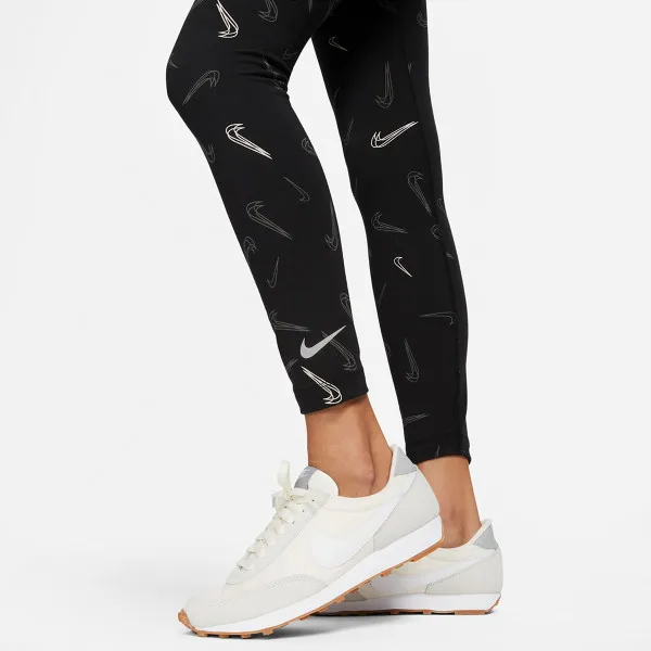 Nike Tajice W NSW HW TIGHT AOP PRNT 