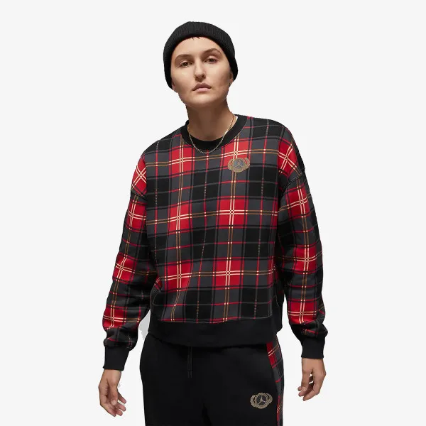 NIKE MAJICA BEZ KRAGNE W J BRKLN PLD FLC CREW 