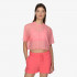 NIKE T-SHIRT W NSW AIR AOP MESH SS CROP TOP 