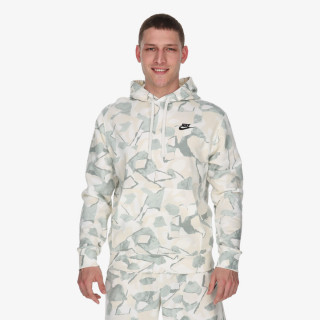 NIKE MAJICA S KAPULJAČOM M NK CLUB+ FT PO HOODIE AOP 