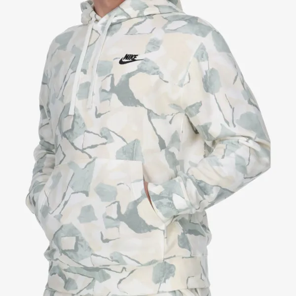 NIKE MAJICA S KAPULJAČOM M NK CLUB+ FT PO HOODIE AOP 