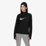 NIKE MAJICA DUGIH RUKAVA S POLU PATENTOM Dri-FIT Swoosh 