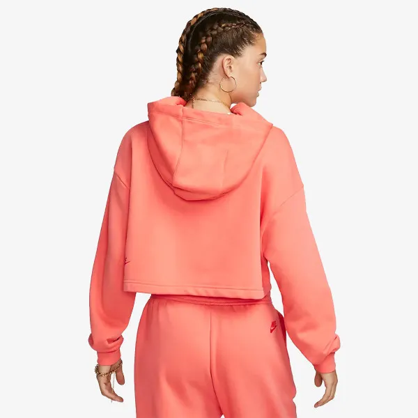 Nike Majica s kapuljačom W NSW FLC PO HOODIE CROP DNC 