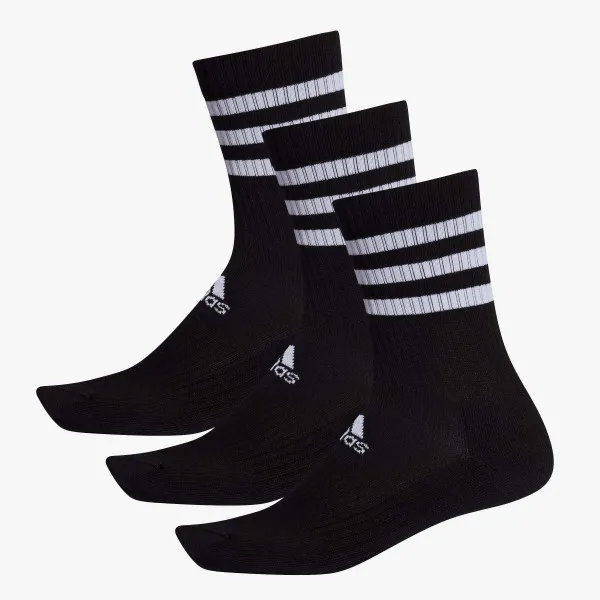 adidas 3-STRIPED CUSHIONED CREW 3-PAIRS 